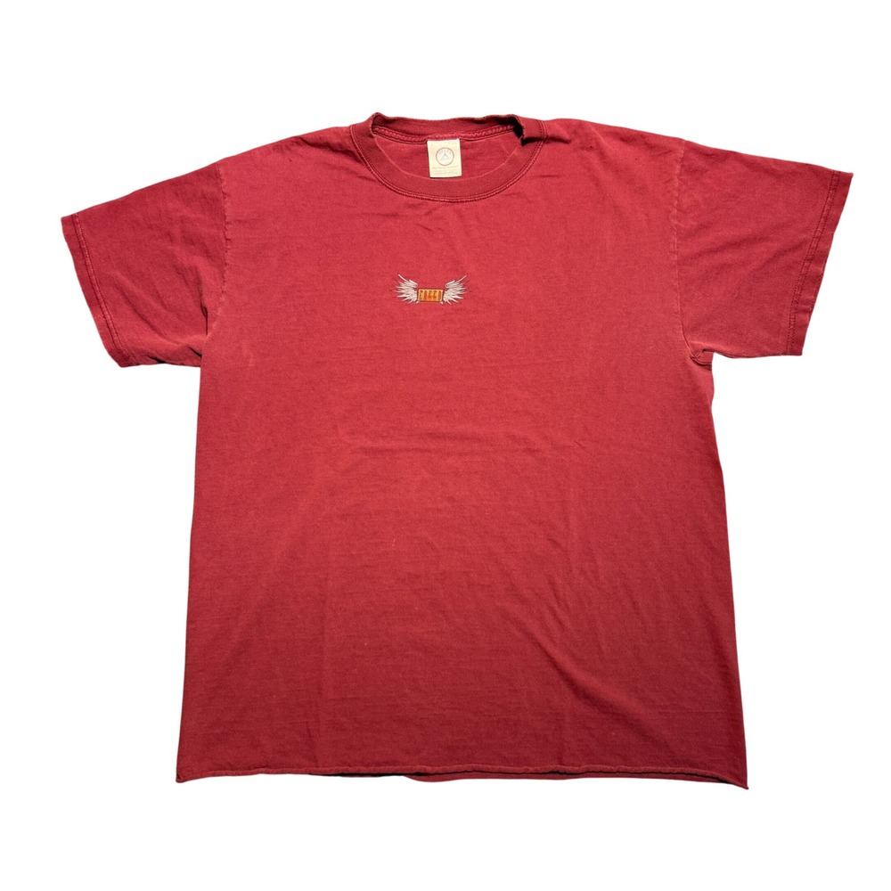 Vintage 90s Creed Band T-Shirt Mens Large Burgundy Faded